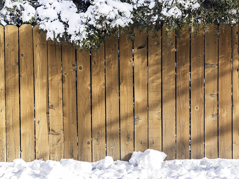 Winter Fence Maintenance
