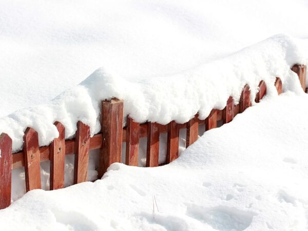 Winter Fence Maintenance Plow